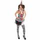 COSTUME ARLEQUIN FEMME (ROBE) TS