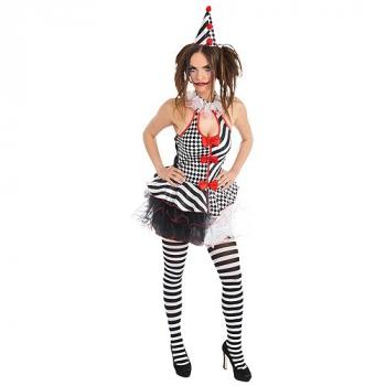COSTUME ARLEQUIN FEMME (ROBE) TM