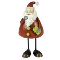 PERE NOEL RESINE CADEAU 12CM