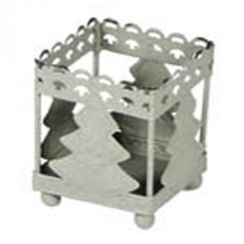 PHOTOPHORE METAL GRIS 6.5CM