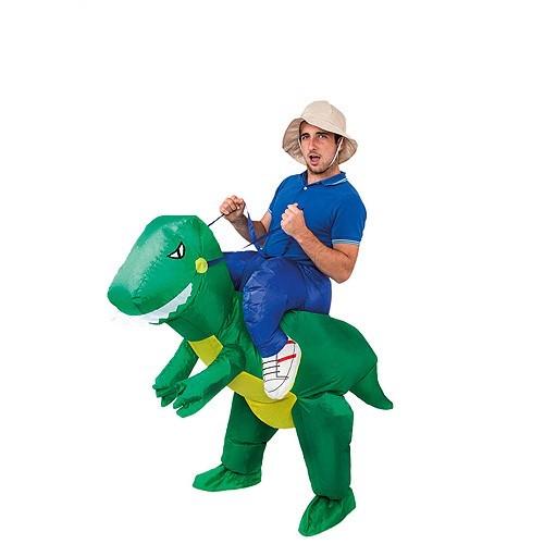 Deguisement dinosaure gonflable tu adulte - Déguisement