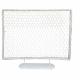 CADRE RECTANGULAIRE ROTIN SUR PIED BLANC 80X60CM