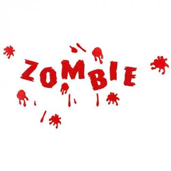 DECO FENETRE GEL ZOMBIE 15X50 CM