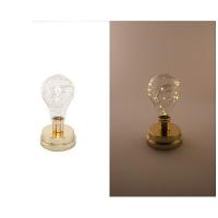 AMPOULE LED OR DIAM 9CMX17CM