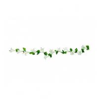 GUIRLANDE TROPICALE BLANC 220CM