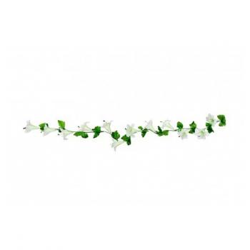 GUIRLANDE TROPICALE BLANC 220CM