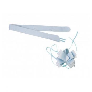 SACHET 2 NOEUDS VELOURS BLEU