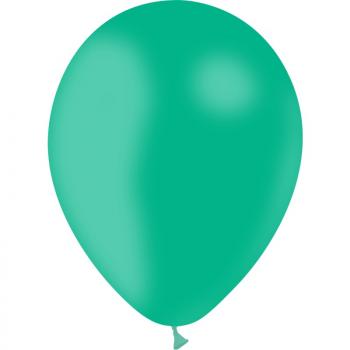 BALLON LATEX STD 5"13CM MENTHE X25