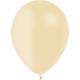 BALLON LATEX STD 5"13CM IVOIRE X25