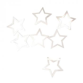 CONFETTIS ETOILES ASSORTIES ARGENT18GR