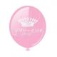 BALLON PRINCESSE ROSE X8