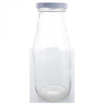 Bouteille de lait 20 cl en Verre  x6