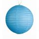 LAMPION BOULE TURQUOISE