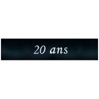 ECHARPE 20ANS NOIRE