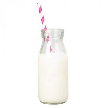 Bouteille en verre candy bar 6x6x15cm (sans bouchon)