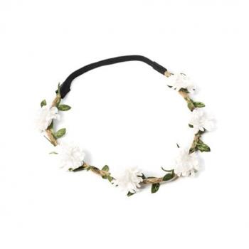 BANDEAU FLEURS BLANCHES