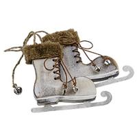 PATIN A GLACE EN BOIS 8CM X2