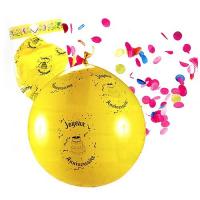 BALLON GEANT AVEC 100 G DE CONFETTIS