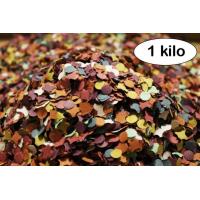 SACHET 1KG CONFETTIS MULTICO. CEE