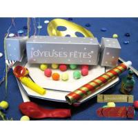 PAPILLOTE DE COTILLONS ARGENT