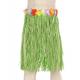 JUPE HAWAI RAPHIA 60CM VERT
