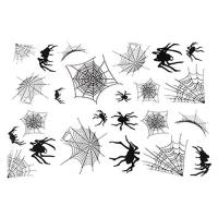 MOTIF HALLOWEEN AUTOCOLLANT POUR VITRES/MURS X24