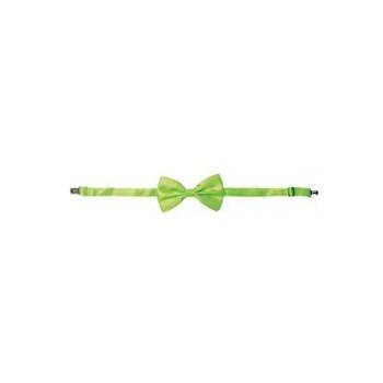 NOEUD PAPILLON VERT FLUO