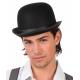 CHAPEAU MELON FEUTRINE NOIR