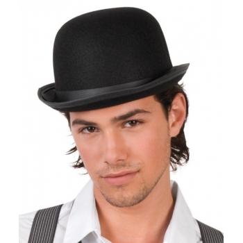CHAPEAU MELON FEUTRINE NOIR