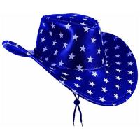 CHAPEAU COW BOY ETOILE BLEU