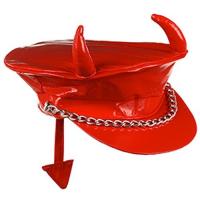 CASQUETTE DIABLE VYNIL ROUGE