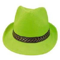 CHAPEAU BORSALINO - Couleur VERT FLUO