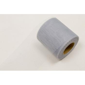 TULLE GRIS EN ROULEAU 10 CM X 20 M