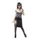 COSTUME GANGSTER FEMME M/L