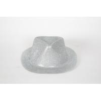 Chapeau borsalino paillette argent