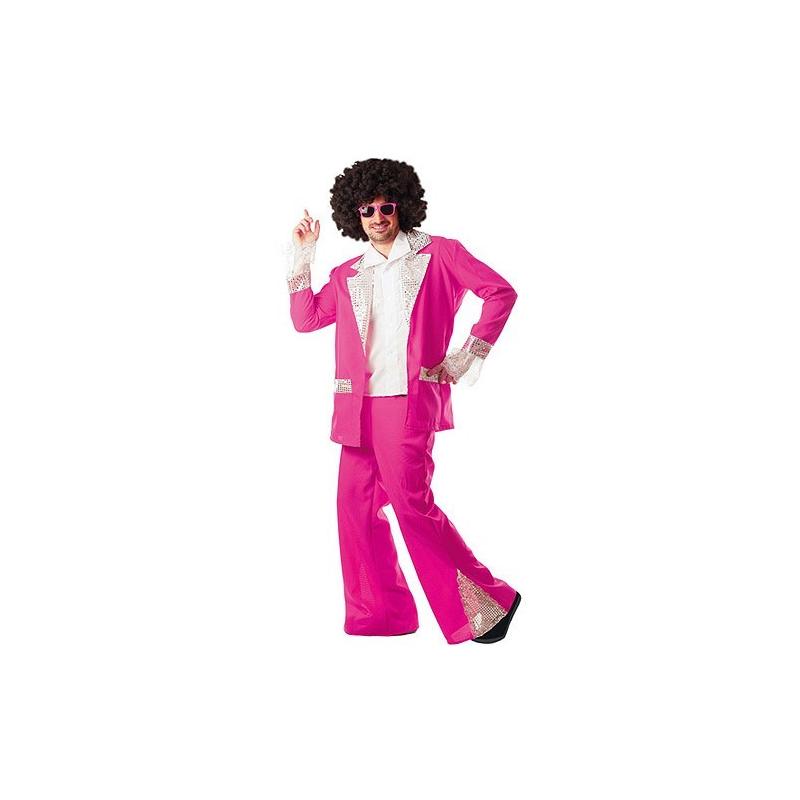 Deguisement disco forever fushia - Homme - Décoration-Fête