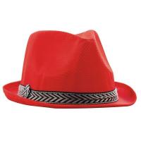 BORSALINO POLYESTER ROUGE