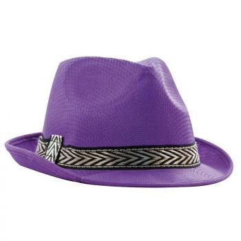 BORSALINO POLYESTER VIOLET