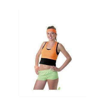 MIN SHORT FLUO VERT