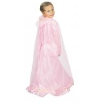 CAPE PRINCESSE PLUME ROSE ET OR