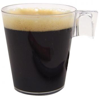 TASSE A CAFE TRANSP. INJECTE 10CL X 25