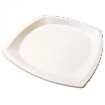 ASSIETTE PULPE CARREE 25X25CM X25