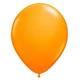 BALLON 25/30 CM MANDARINE X100