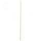 PAILLE PAPIER RIGIDE BLANCHE 196X6MM X100