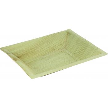 ASSIETTE PALMIER RECTANGLE 180X130X25MM X10