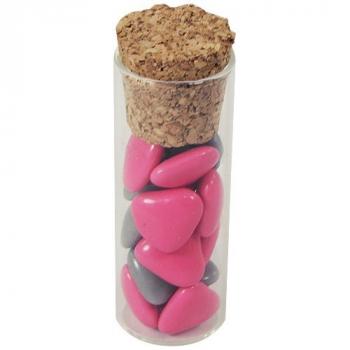 Mini tube 7 cm  en Verre  X12