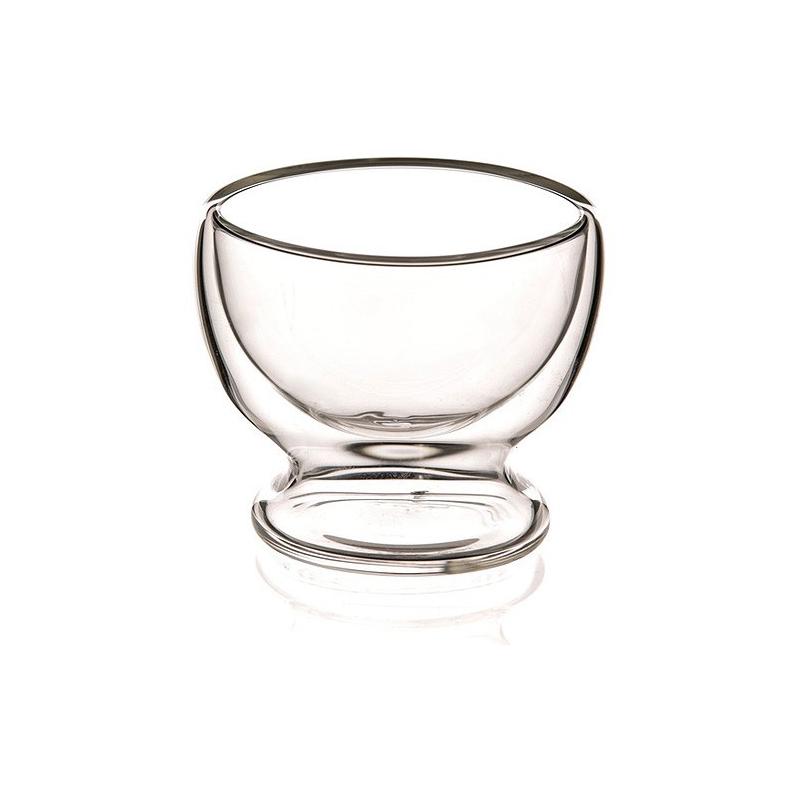 Verrine base plate verre double fond 5 cl x6 - Verrines - Décoration-Fête