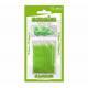 Lot de 10 bougies pailletées vert