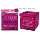 Urne joyeux anniversaire fuchsia