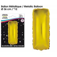 BALLON ALU OR LETTRE I